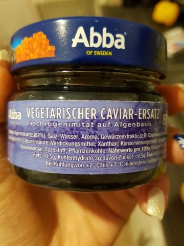 Vegetarischer Caviar-Ersatz, Fischrogenimitat auf Algenbasis von | Hochgeladen von: Campbell