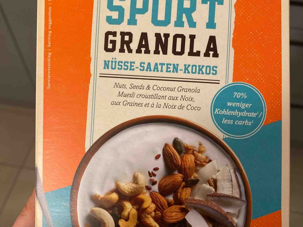 Sport Granola Nüsse-Saaren-Kokos von l96 | Hochgeladen von: l96
