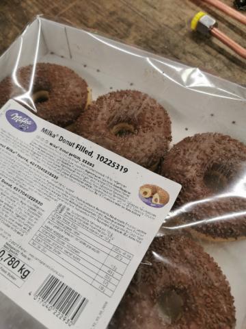 Milka Donut gefüllt von Kanne91 | Hochgeladen von: Kanne91