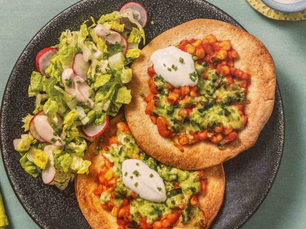 Baked Bean Tostadas mit Jalapeño-Käse-Topping, HelloFresh von jb | Hochgeladen von: jb1408