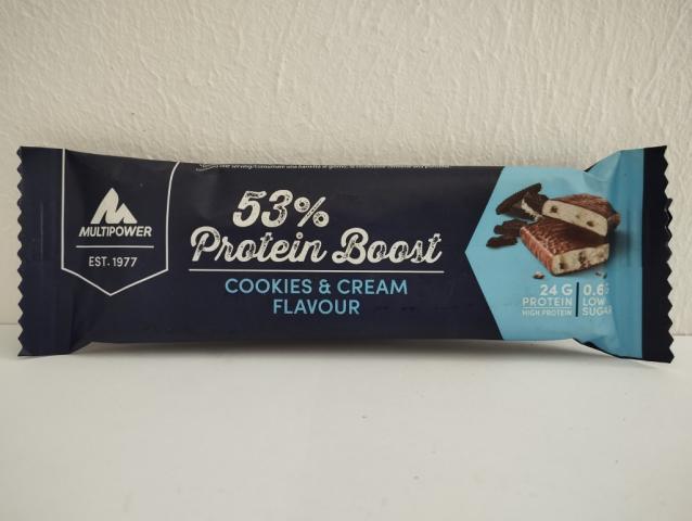 53% Protein Boost Cookies & Cream Flavour | Hochgeladen von: micha66/Akens-Flaschenking