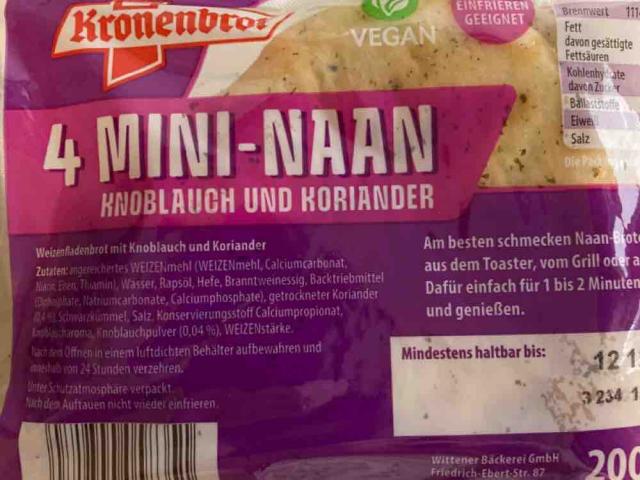 Mini-Naan, Knoblauch und Koriander von RikaV8 | Hochgeladen von: RikaV8