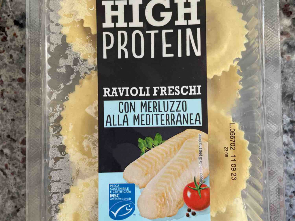 Nonna Mia  High Protein Ravioli freschi, con Merluzzo alla Medit | Hochgeladen von: Maria1996