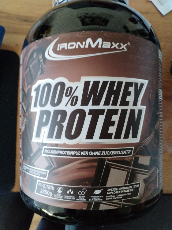 100%  Whey Protein, Milchschokolade von Rommel Dommel | Hochgeladen von: Rommel Dommel