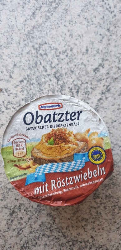 Obatzter, mit Röstzwiebeln von Noulaki | Hochgeladen von: Noulaki