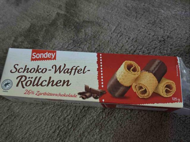 Schoko Waffel Röllchen Sondey, Zartbitter von angeliberg | Hochgeladen von: angeliberg