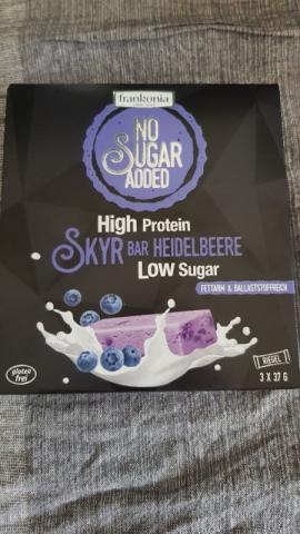 No Sugar Added  Skyrriegel, Heidelbeere von meralinskaa | Hochgeladen von: meralinskaa
