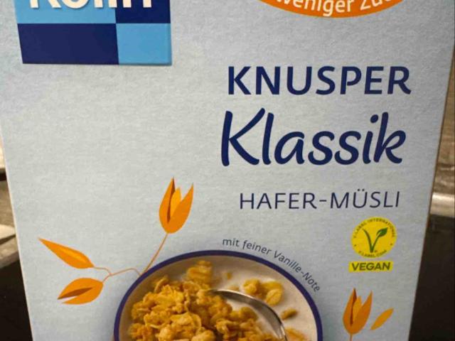 Kölln Hafer-Müsli 50% weniger Zucker von Reingirl | Hochgeladen von: Reingirl