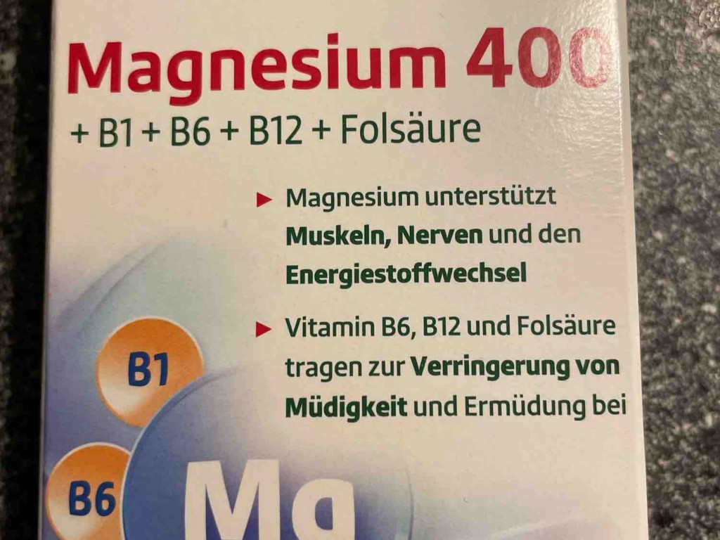 Magnesium 400,   B1, B6, B12 und Folsäure  von nielsbln | Hochgeladen von: nielsbln