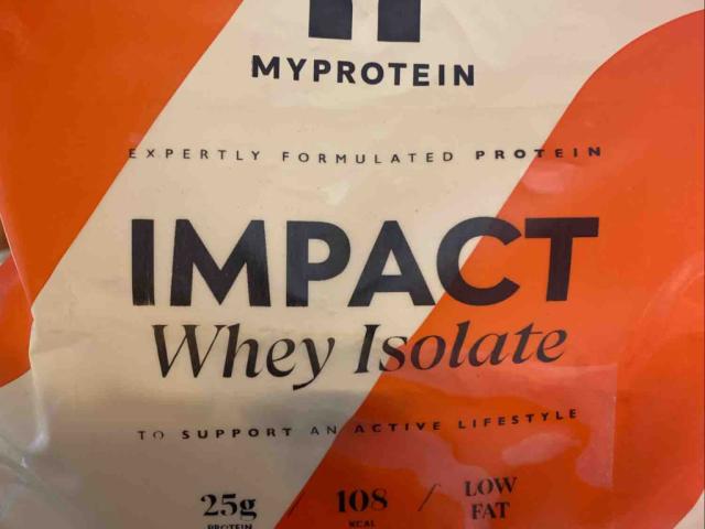 MyProtein Impact Whey Isolate - Banana von timopagler | Hochgeladen von: timopagler