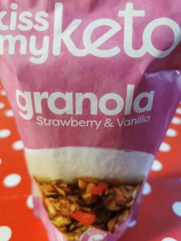 Kiss my Keto Granola, Strawberry & Vanilla by cannabold | Uploaded by: cannabold