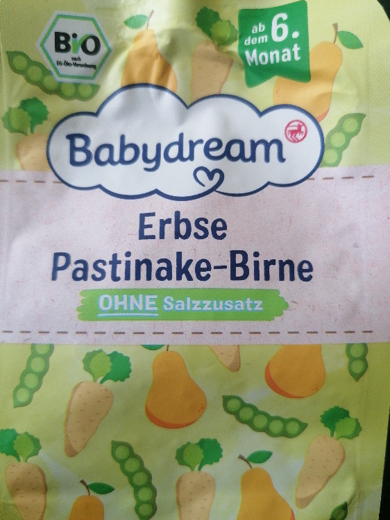 babydream Erbse Pastinake-Birne, Ohne Salzzusatz von Meisje66 | Hochgeladen von: Meisje66