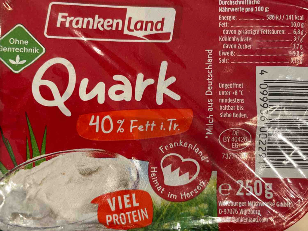 Frankenland Quark, 40% von normanlengerbauchowitz | Hochgeladen von: normanlengerbauchowitz