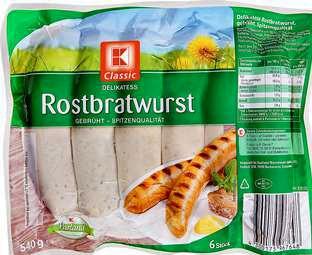 Delikatess Rostbratwurst, Kaufland | Hochgeladen von: Graphologe