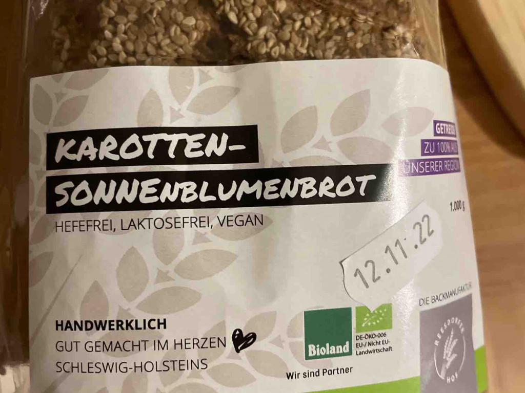 Karotten-Sonnenblumenbrot von marenkluever231 | Hochgeladen von: marenkluever231