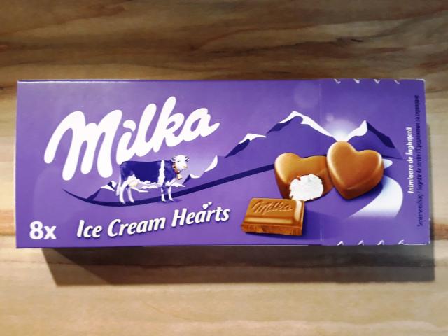 Milka Eiskonfekt-Herzen, Vanilleeis | Hochgeladen von: cucuyo111