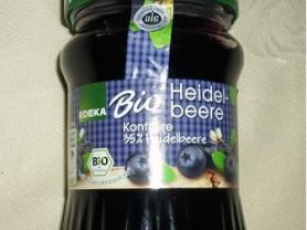 Edeka Bio Konfitüre, Heidelbeere | Hochgeladen von: bijou222