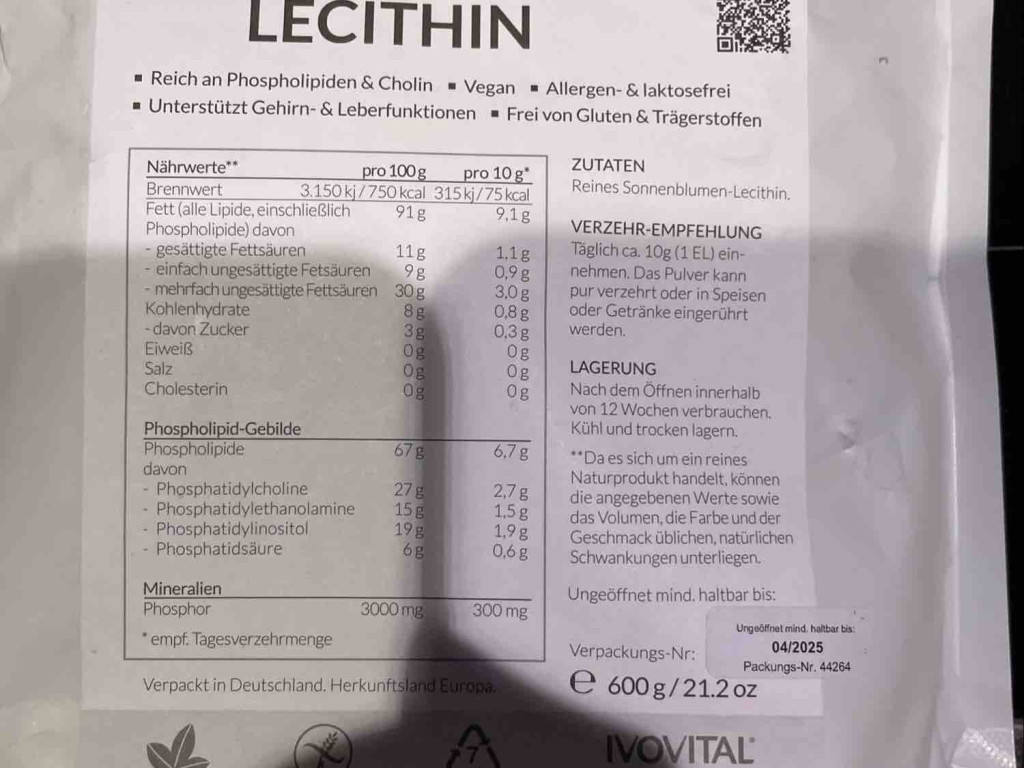 Sonnenblumen Lecithin von mschirm | Hochgeladen von: mschirm