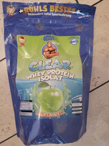 Rühls Bestes Clear Whey Protein Isolat Saurer Apfel von PaRaDyZz | Hochgeladen von: PaRaDyZze