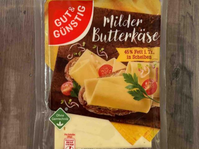 Milder Butterkäse, 45% Fett i. Tr. von andfit | Hochgeladen von: andfit