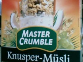 MasterCrumble Müsli Crunch, Crunchy Müsli mit Rosi | Hochgeladen von: thorig