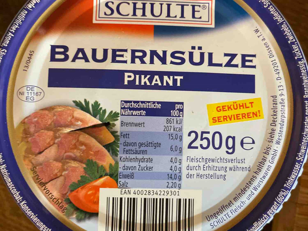 Schweinskopf-Sülze, mit Paprikastückchen von Skex9357 | Hochgeladen von: Skex9357