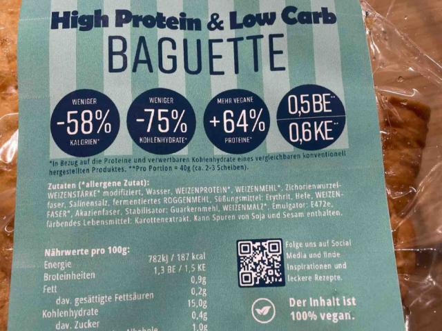 Baguette, High Protein & Low Carb von jeanniandthetwins | Hochgeladen von: jeanniandthetwins