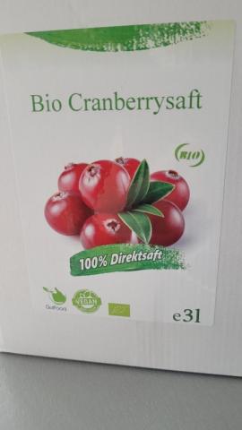 Bio Cranberrysaft, 100% Direktsaft von BH2015 | Hochgeladen von: BH2015