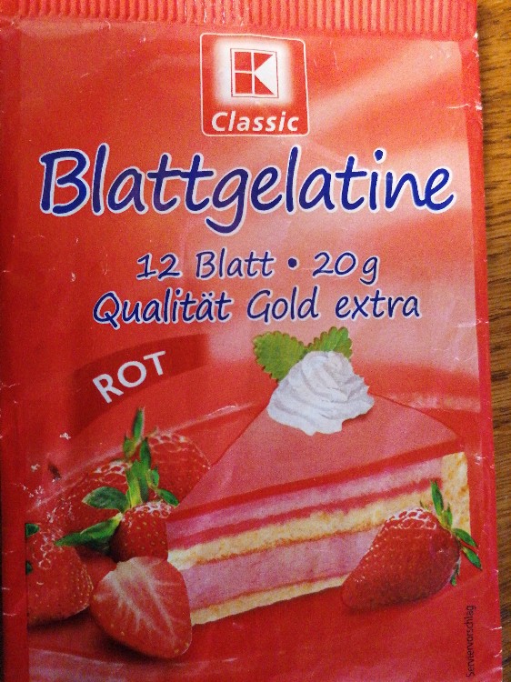 Blattgelatine, 12 Blatt  von inka68 | Hochgeladen von: inka68