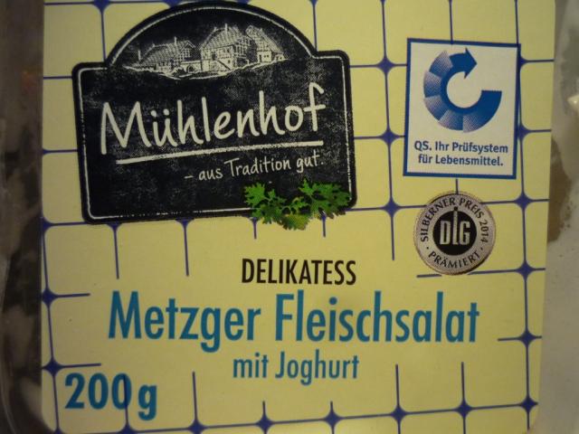 Delikatess Metzger Fleischsalat, mit Joghurt | Hochgeladen von: pedro42
