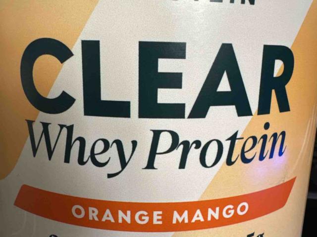 Clear Whey Protein Orange Mango by loyalranger | Uploaded by: loyalranger