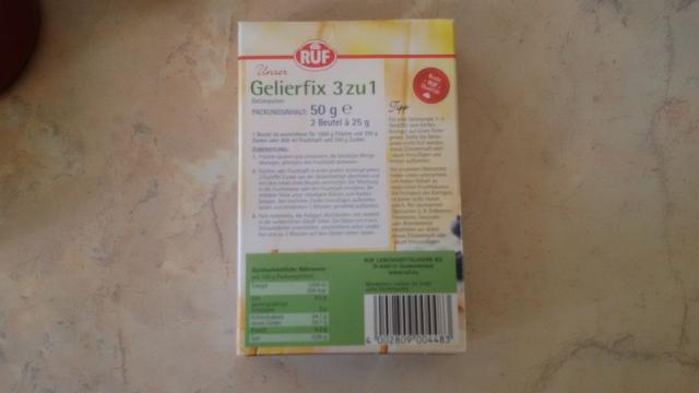 Gelierfix 3 zu 1, Zuckersparendes Geliermittel | Hochgeladen von: jana74