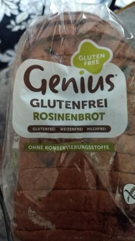 glutenfrei Rosinenbrot, glutenfrei 1 Scheibe 25g von 2018 | Hochgeladen von: 2018