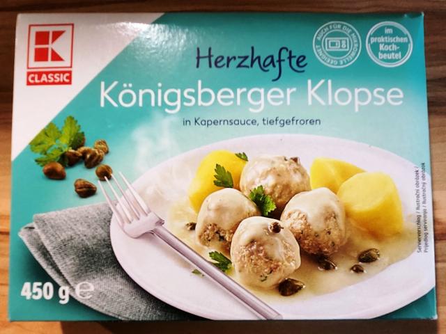 Königsberger Klopse, in Kapersoße | Hochgeladen von: cucuyo111