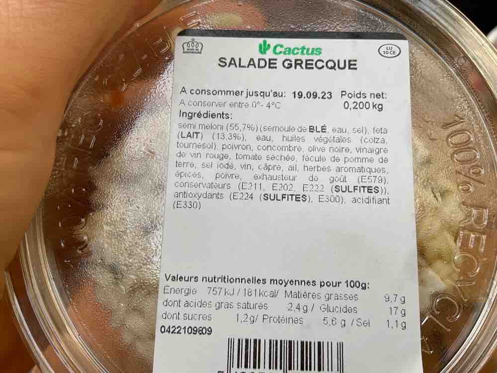 Salade grecque von Sybille76 | Hochgeladen von: Sybille76