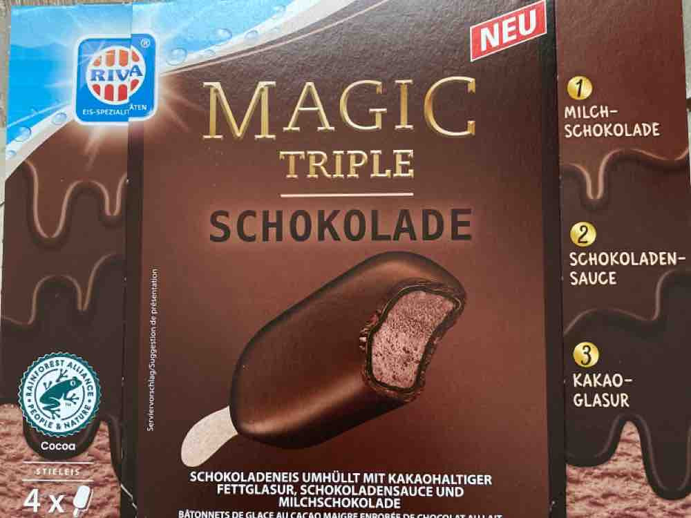 Magic Triple Schokolade, 1 Stück 73g von Bibuschka | Hochgeladen von: Bibuschka