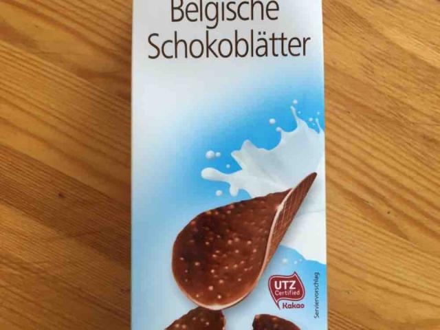 Belgische Schokoblätter, Vollmilch von pakroe | Hochgeladen von: pakroe