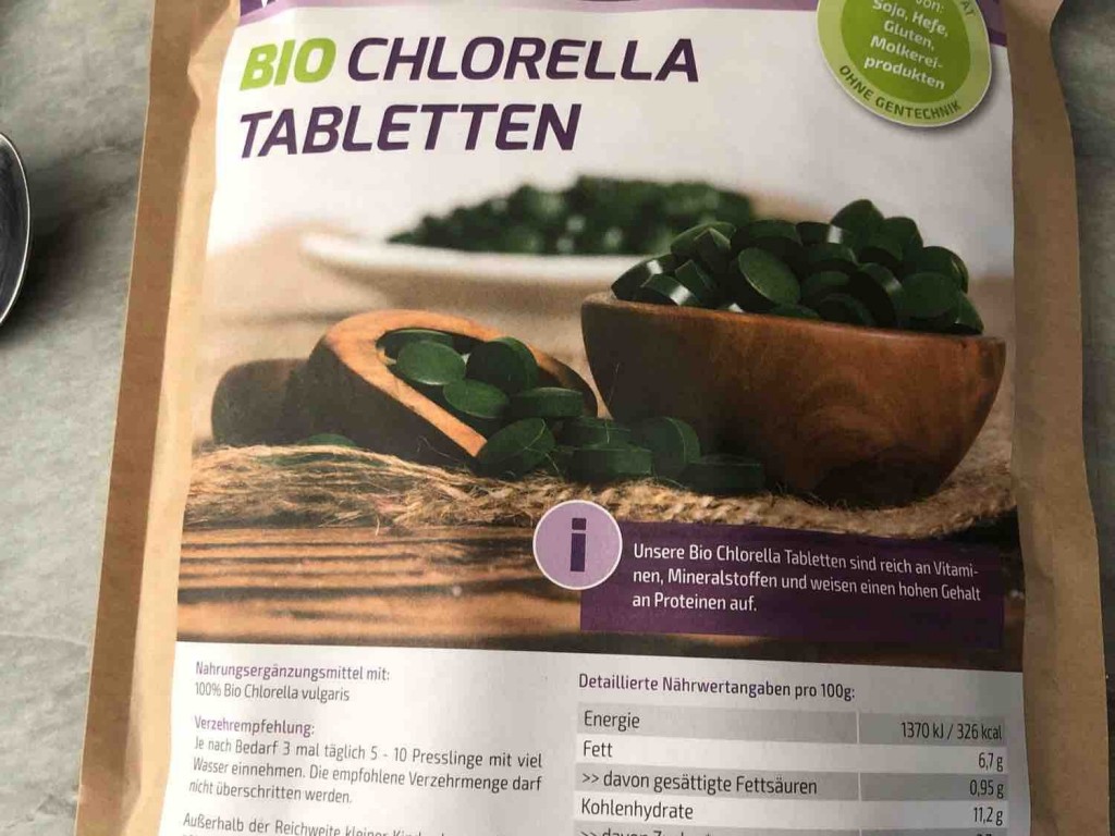 Chlorella Tabletten , 100 % Chlorella Vulgaris Presslinge von Ba | Hochgeladen von: Batzi123