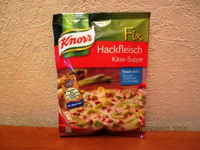 Knorr Fix Hackfleisch Käse-Suppe | Hochgeladen von: cucuyo111