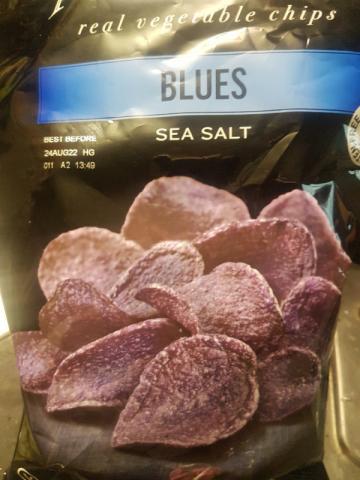 blaue Kartoffelchips, Mit Meersalz von Azazel666 | Hochgeladen von: Azazel666