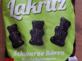 Holländische Lakritz Schwarze Bären, Weiche Salzlakritz | Hochgeladen von: Makra24