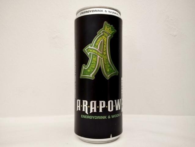 Arapow Energydrink & Wodka, Alkoholhaltiges Mischgetränk 10% | Hochgeladen von: micha66/Akens-Flaschenking