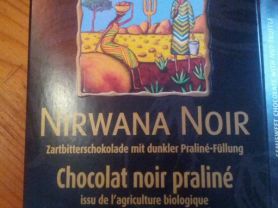 Nirwana Noir, Zartbitterschokolade mit dunkler Praliné-Füllu | Hochgeladen von: lgnt