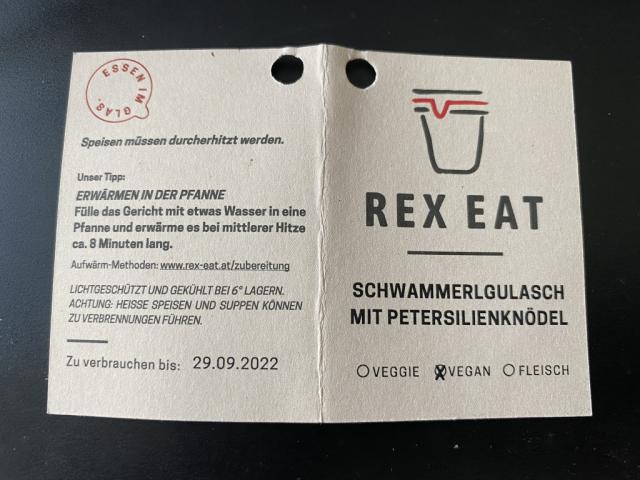 Rex Eat: Schwammerlgulasch mit Petersilienknödel (andere Zus | Hochgeladen von: chriger
