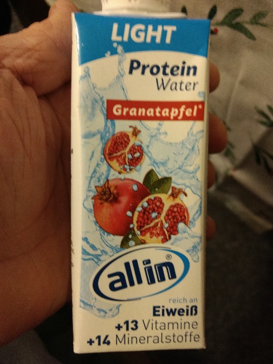 Protein Water Granatapfel von nachtstreuner | Hochgeladen von: nachtstreuner