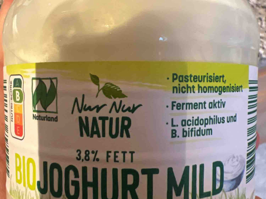 Nur Nur Natur Bio Joghurt Mild, 3,8% Fett von Lu01 | Hochgeladen von: Lu01