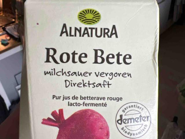 Rote Bete, milchsauer vergoren by Nardo | Uploaded by: Nardo