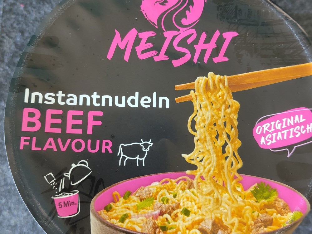 Meishi Instantnudeln, Beef Flavour von Toasty_77 | Hochgeladen von: Toasty_77 Meishi Instantnudeln, Beef Flavour von Toasty_77 | Hochgeladen von: Toasty_77