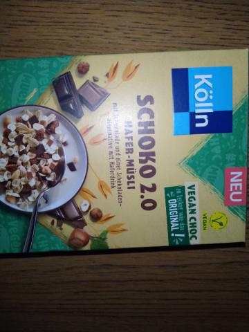 Schoko 2.0 Hafer-Müsli, vegan choc von Eaaasy | Hochgeladen von: Eaaasy