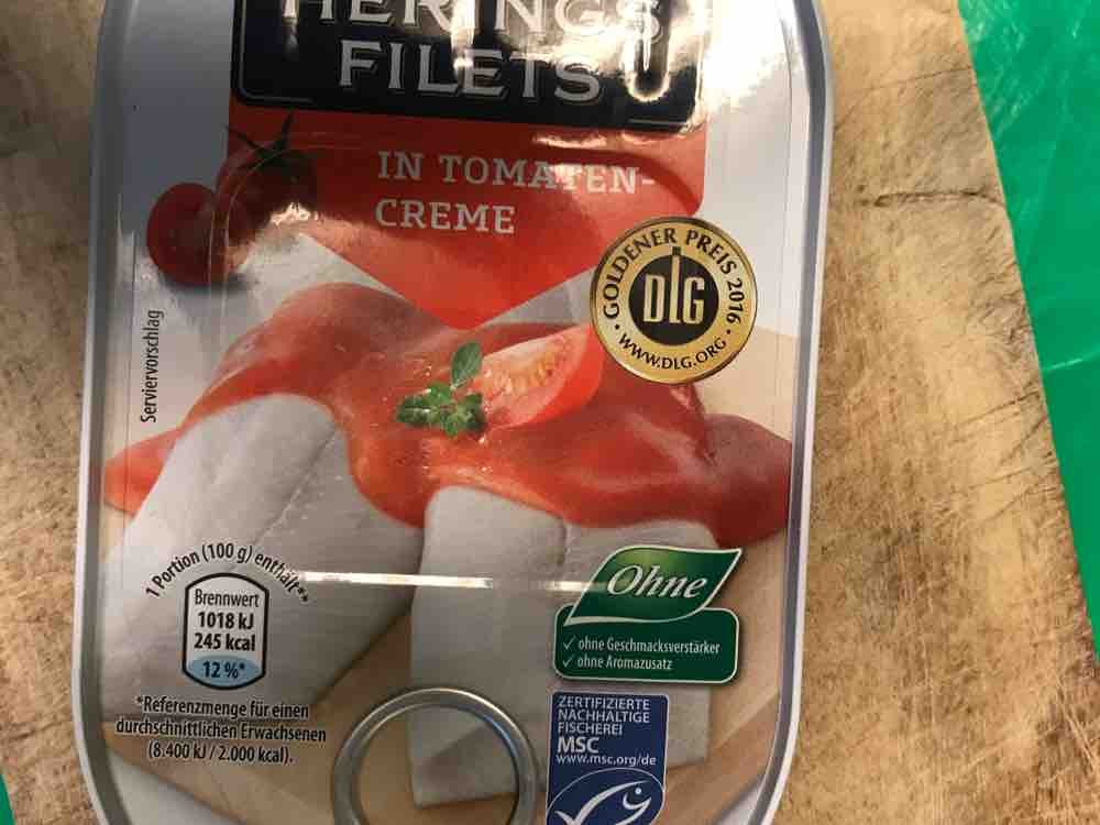 Heringsfilet in Tomaten-Creme, Tomate von Christine24 | Hochgeladen von: Christine24
